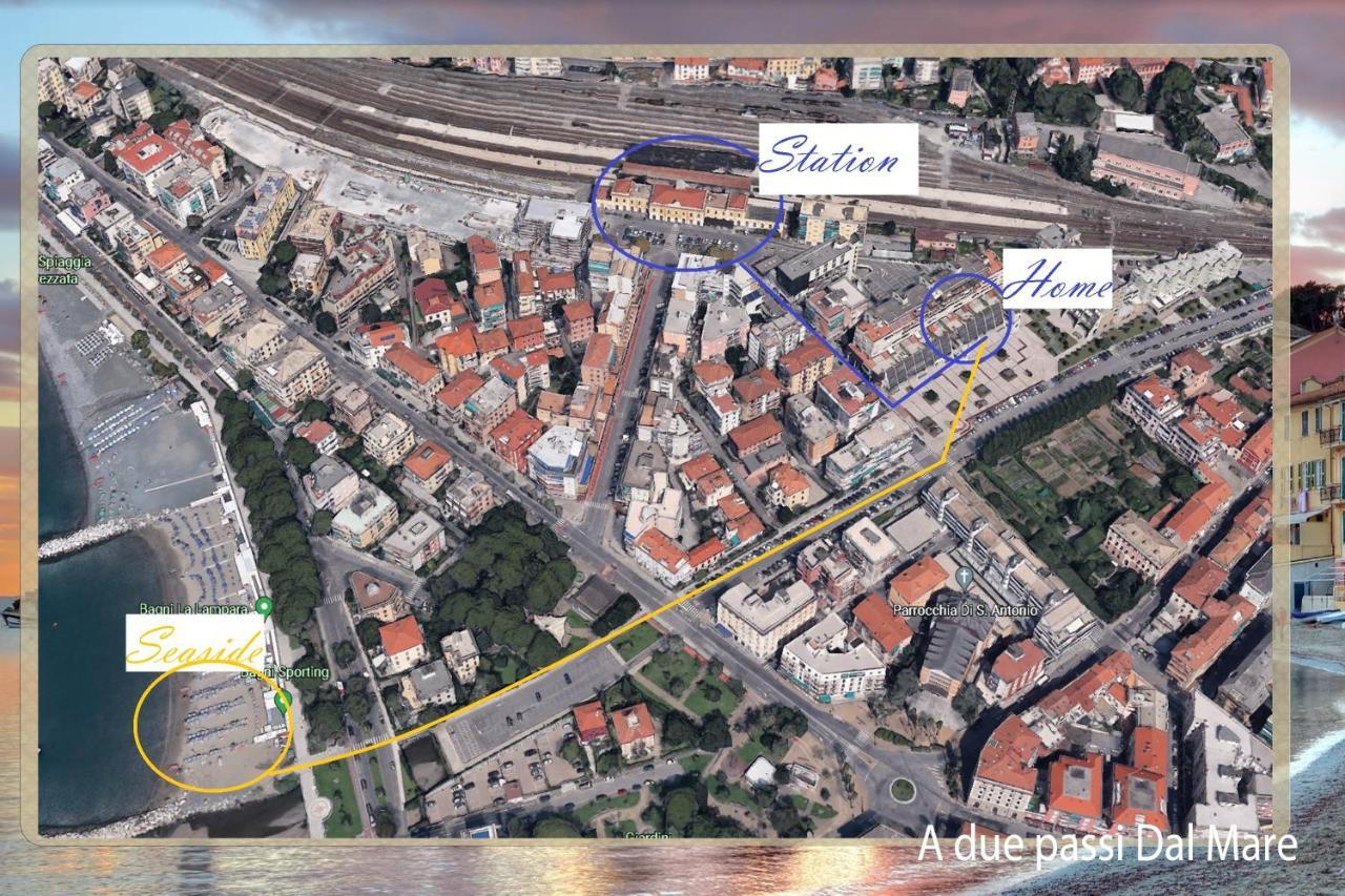 A Due Passi Dal Mare Apartman Sestri Levante Kültér fotó